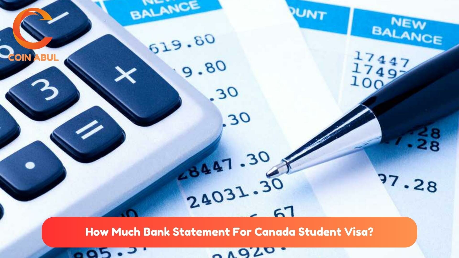 How Much Bank Statement For Canada Student Visa