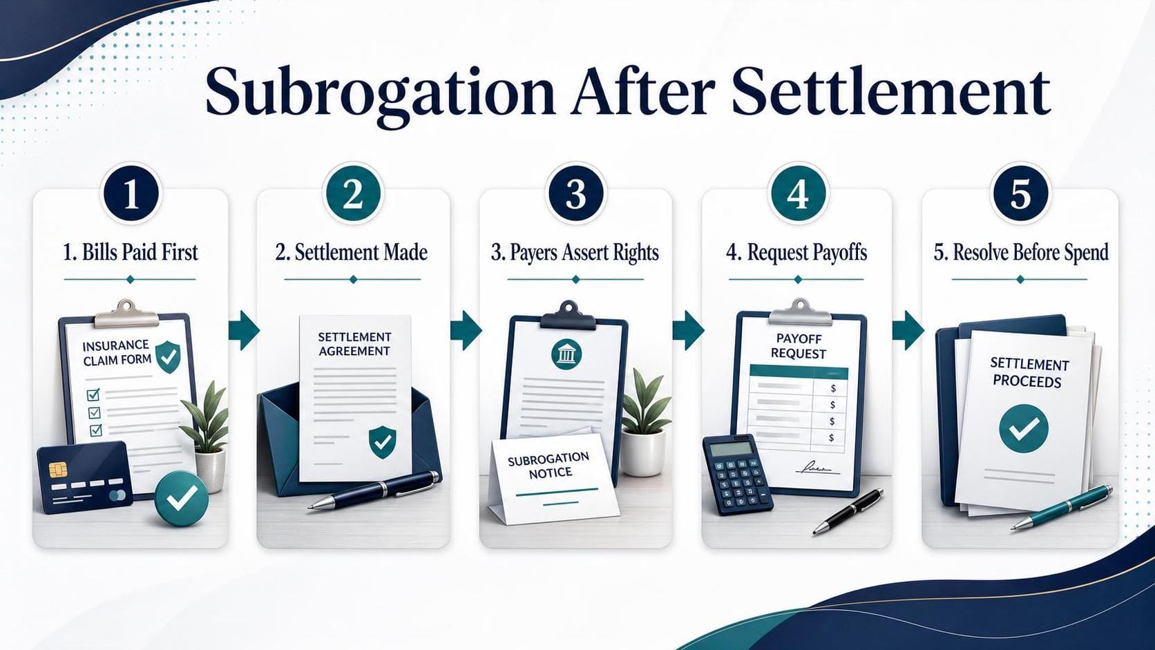 Subrogation After Settlement — key facts at a glance