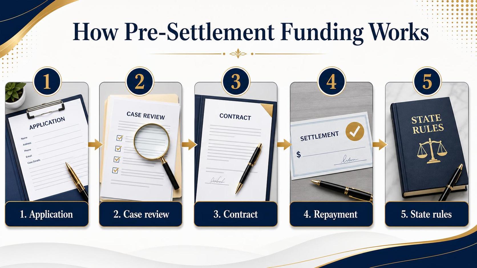 How Pre-Settlement Funding Works — key facts at a glance
